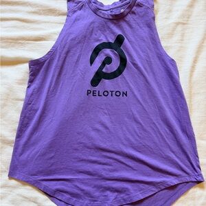 Peloton Women's Muscle Tee in Purple